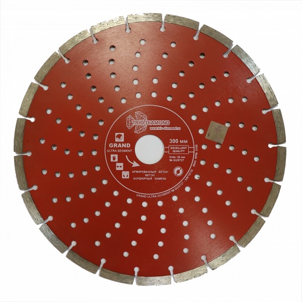 Алмазный диск Trio Diamond Grand Ultra Segment 300 мм