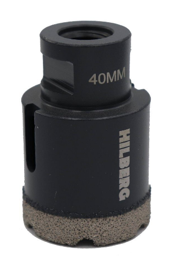 Алмазная коронка Hilberg Super Hard 6T 40 мм